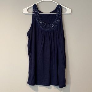 Dress Barn Navy Blouse